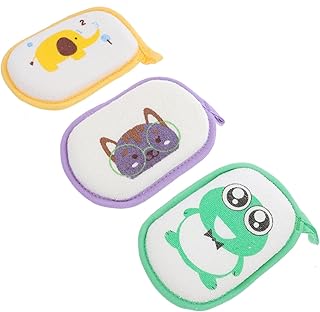 ORFOFE Esponja De Bebê 3 Peças Toalha De Banho Esponja Corporal Esfoliante Para Banho Esponjas De Banho Infantis Luvas De Criança Esponjas De Limpeza Luvas De Bebê Esponjas Infantis