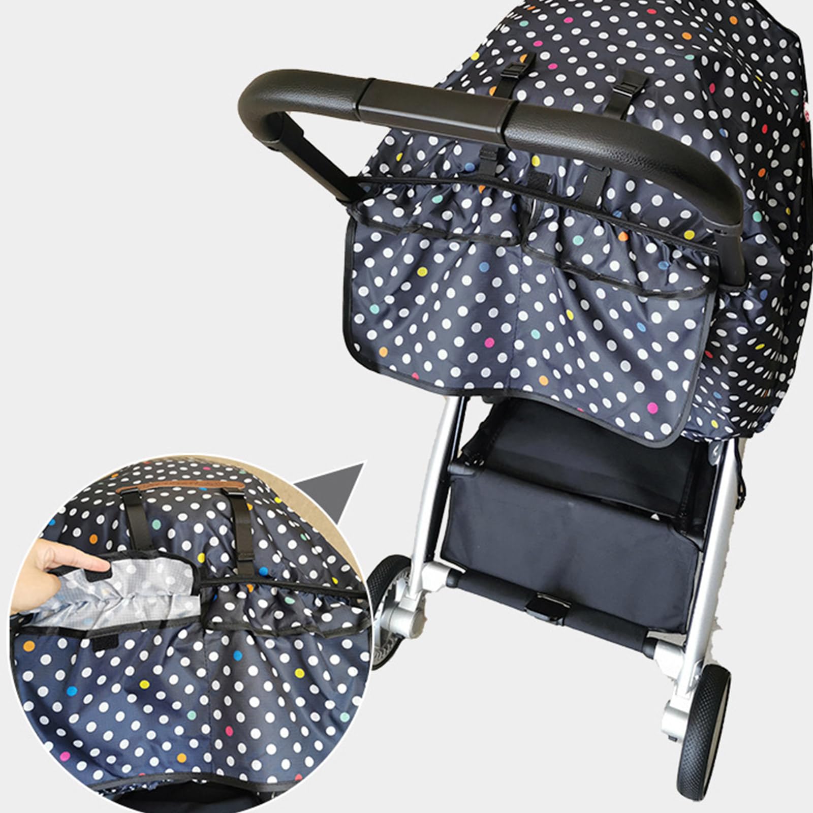 Parapioggia per passeggino, protezione antivento, protezione dalle intemperie, accessori per l'inverno