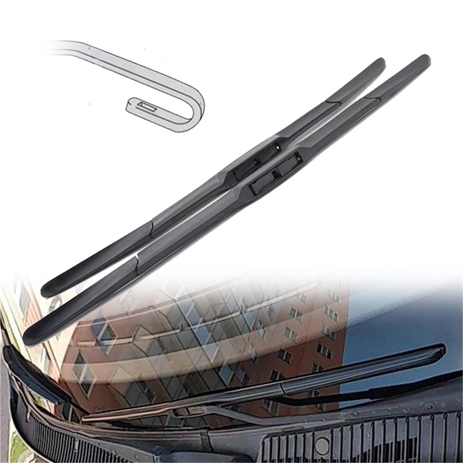Balais Essuie-Glace Hybrides KIA NIRO 2016-2020 Pare-Brise Avant 26 16 Pouces