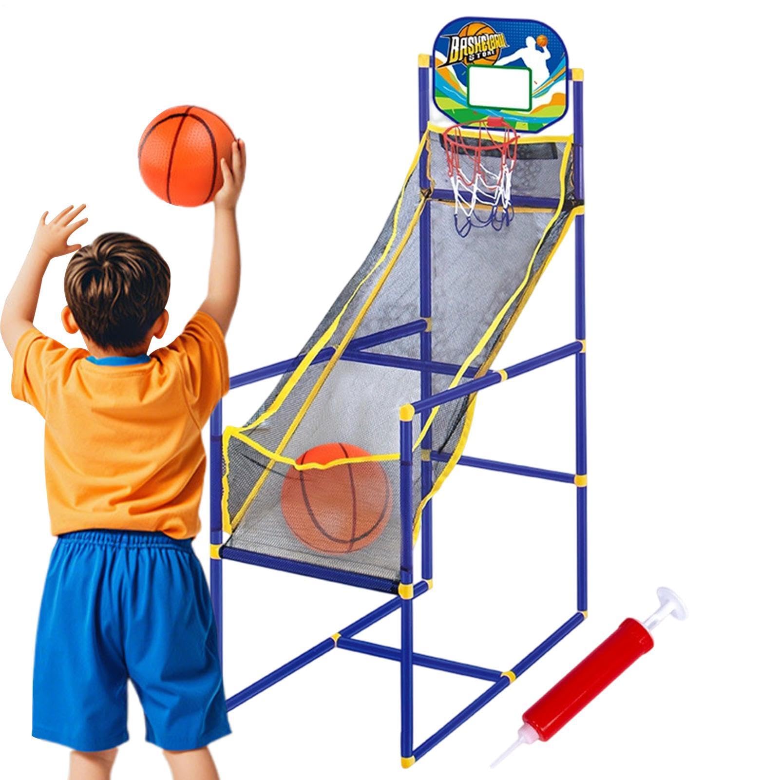 Juegos De Baloncesto para Niños Juegos Deportivos Portátiles para | Canasta De Baloncesto Infantil Para Playa Parque Zona De Juegos Patio Exterior Camping Carnaval