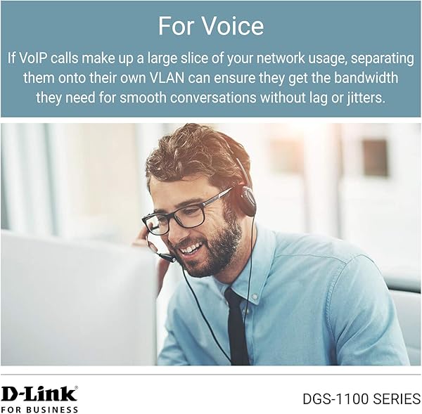D Link DGS 1100 16V2 Smart Switch Gestito 16 Porte Gigabit Supporto VLAN Funzionalit Layer 2 QoS 802 3az EEE Senza Ventole