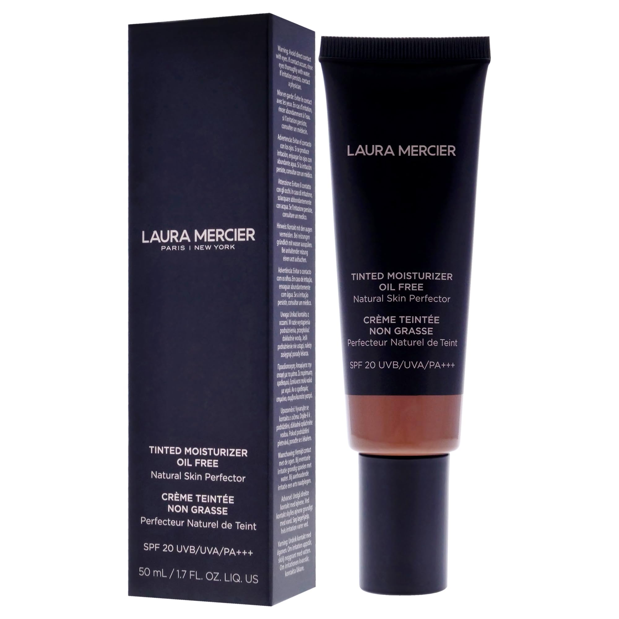 Tinted Moisturizer Oil Free Natural Skin Perfector SPF 20-5C1 Nutmeg by Laura Mercier for Women - 1.7 oz Foundation - Image 4