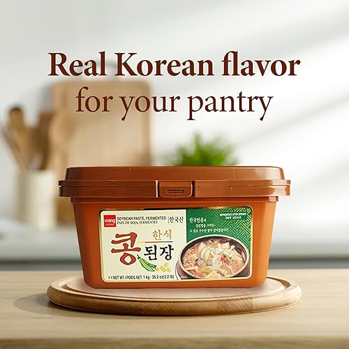 Vista 8 de Wang Doenjang tradicional coreano, pasta de soja fermentada, 1.1 libras