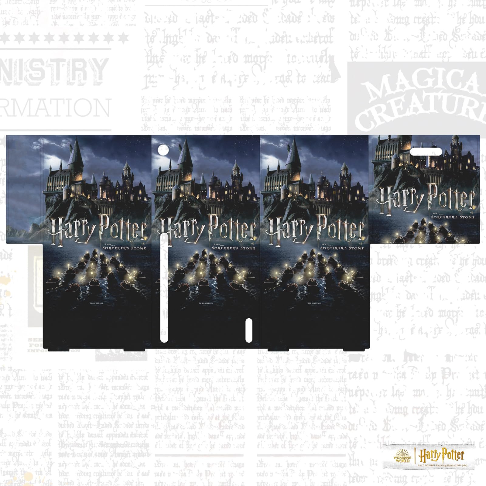 Head Case Designs Sous Licence Officielle Harry Potter Château Graphiques Enveloppement De Console De Jeu Et Skins Pour Manette De Jeu Ensemble compatible avec Xbox Series X