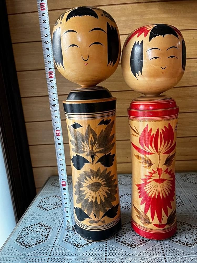 Amazon | 2体鳴子こけし 伝統工芸 宮城 東北 日本 Japan 伝統
