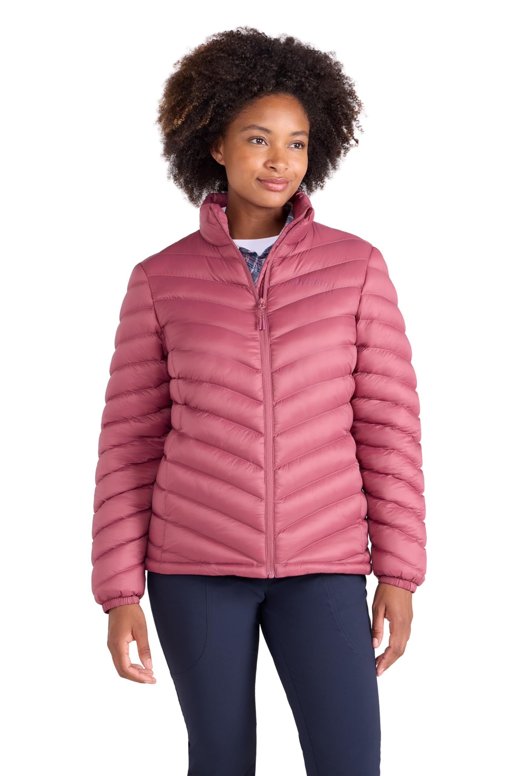Mountain Warehouse Women's Dark Pink Vista Padded Jacket Size 16