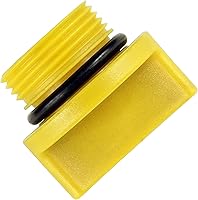 Vista 4 de Caltric Tapa de llenado de aceite con junta tórica compatible con John Deere M146884 M147324