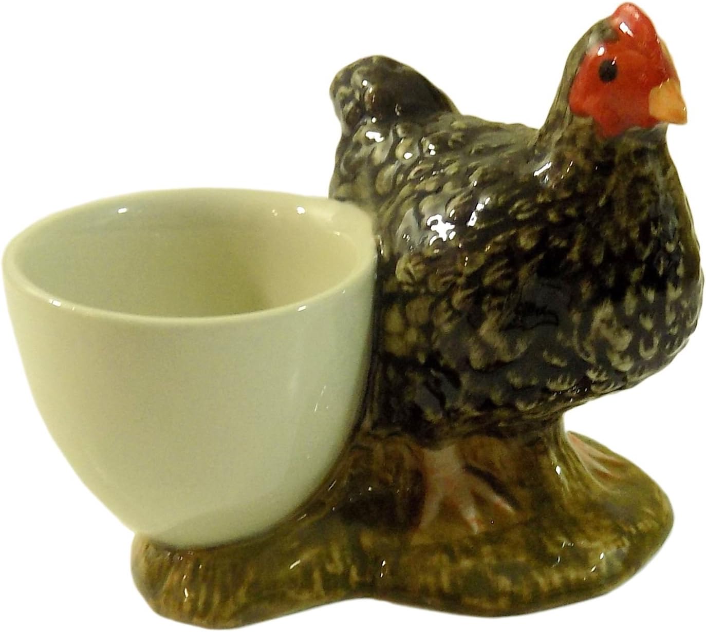 OFFICIAL LICENSED BROWN MARAN CHICKEN EGG CUP STONEWARE POTTERY MADE IN UK