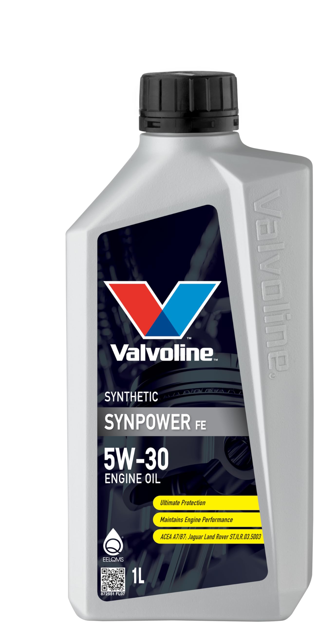 WOL-Valvoline SynPower FE 5W30 Fully Synthetic Engine Oil 872552 ACEA A7/B7 A5/B5 Car Oil (1L)