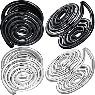 12MM 15MM Pressure Earrings for Keloids, Keloid Earrings Pressure Clip On Earring, Ear Cuff, Stainless Steel Spiral Non-pierced Earrings