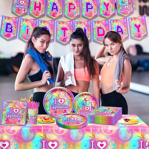 Vista 53 de Juego de vajilla para fiesta de fútbol, 142 platos de fútbol y servilletas, suministros para fiesta, incluye pancarta, platos, vasos, servilletas