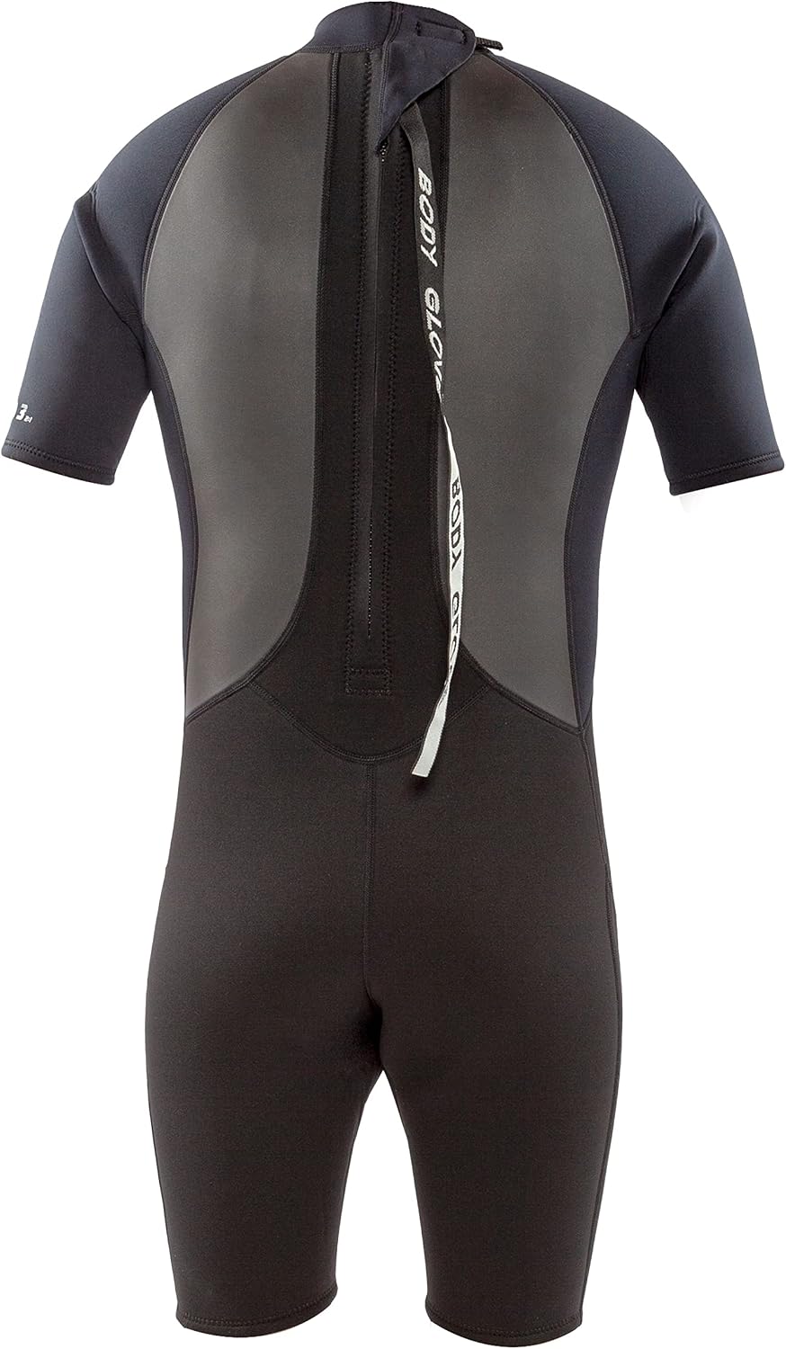 Body Glove Pro3 Men Shorty Spring Wetsuit 2/1mm - Back Zip - Quadra Flex 4 Way Stretch - Thermal Lightweight Performance - for Surfing, Bodyboarding, Swimming, Snorkeling, and Scuba Diving