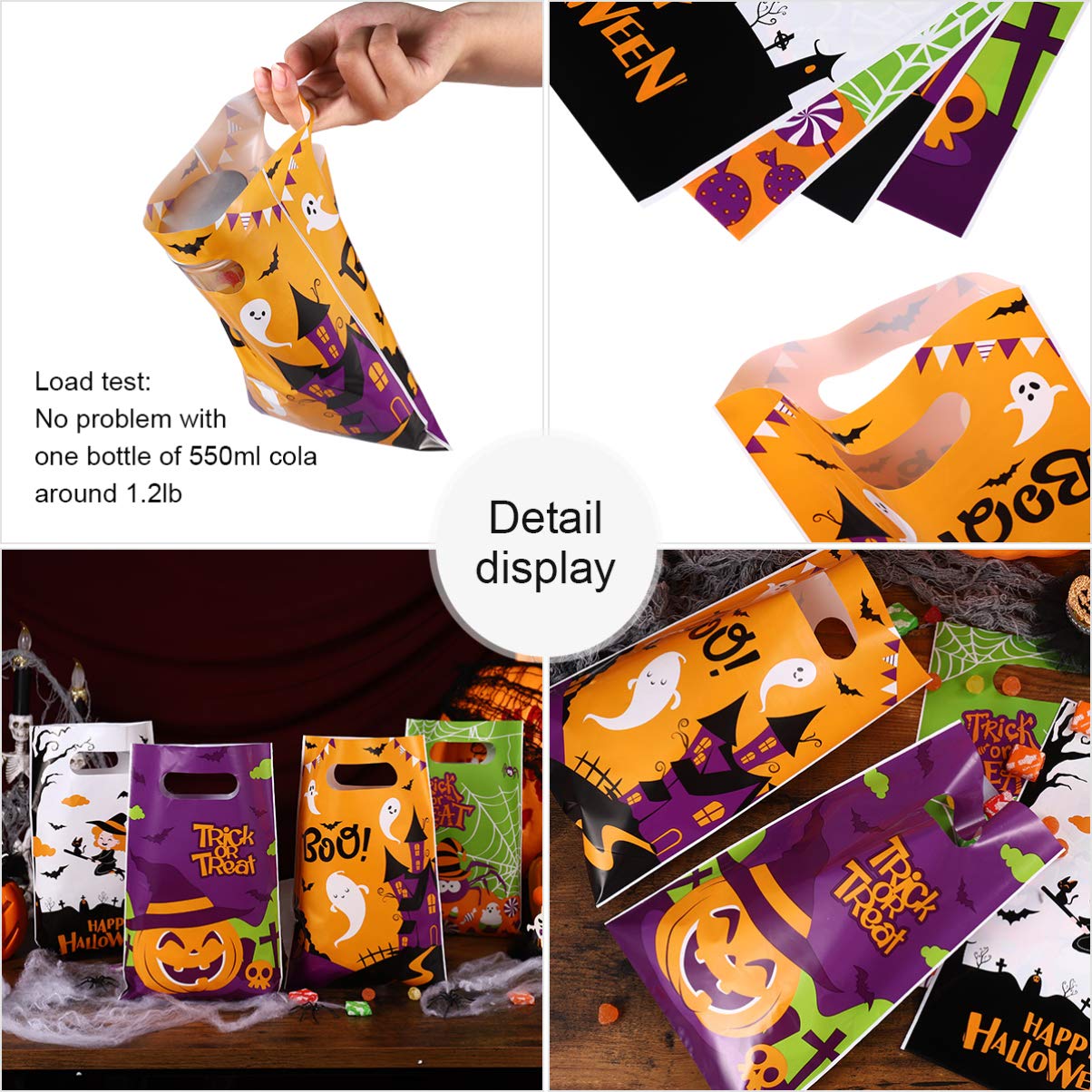 100 Sacchetti Per Dolcetto O Scherzetto Di Halloween - 4 Design
