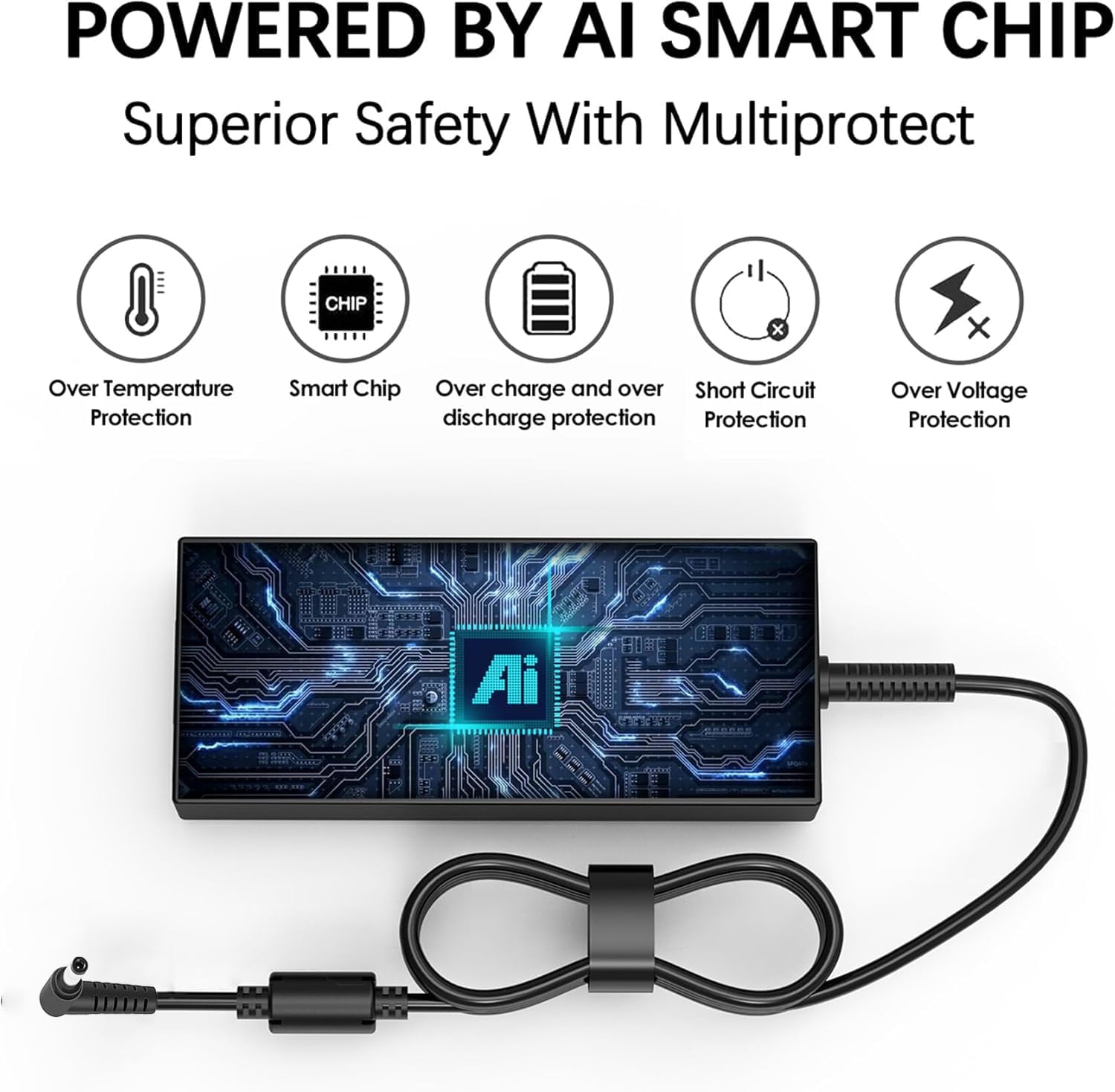 240W 12A Adapter for MSI Katana 15 17 HX B13V B13VGK B13VFK B13VEK B12V B12VGK B12VEK B12VFK B14W B14WGK Pulse 15 17 B13V B13VGK Delta 15 A5EFK Chicony A20-240P2A Gaming Laptop Charger 4.5 * 3.0 mm
