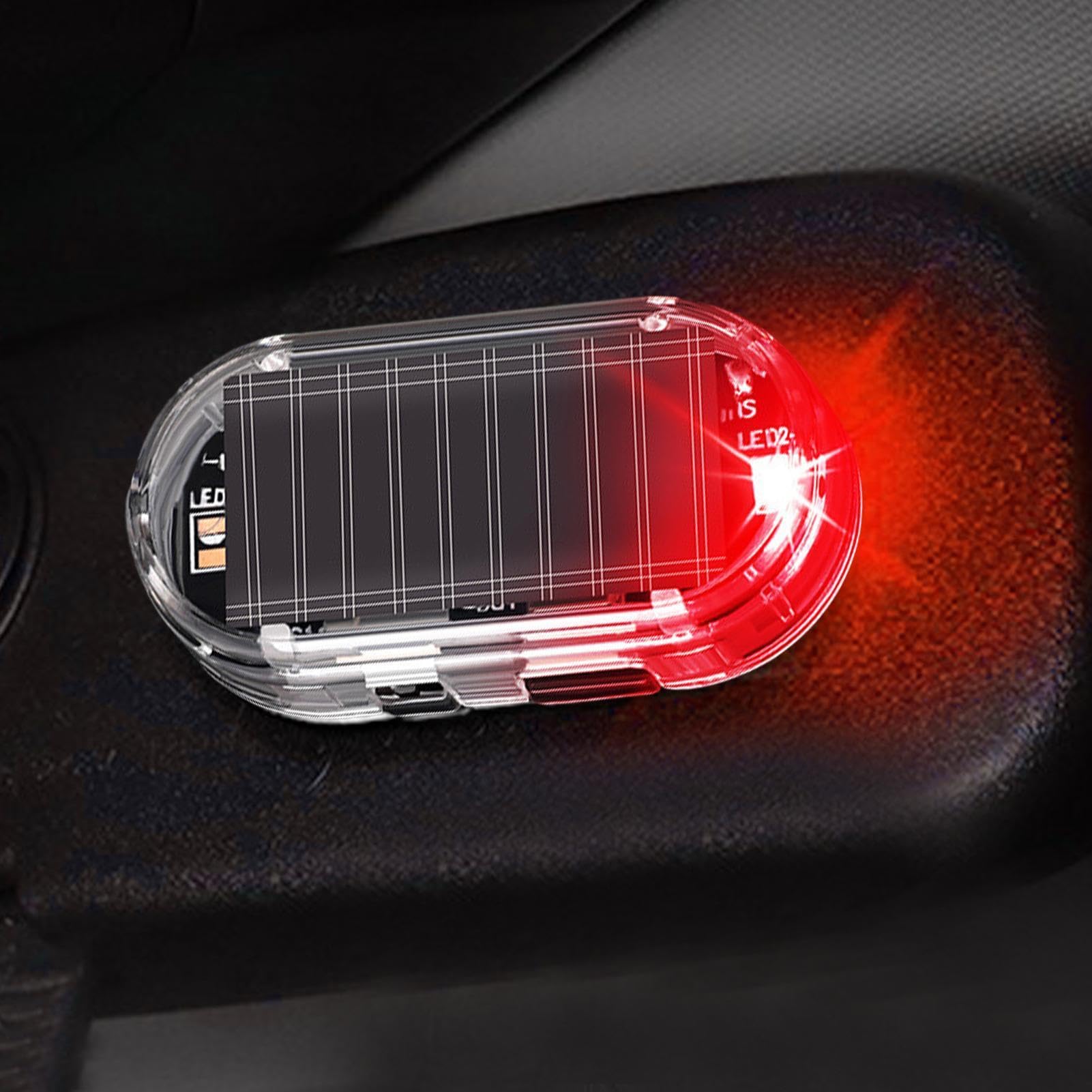 Luce Allarme Auto LED Stroboscopica Antifurto Lampeggiante Sicurezza per Berlina Camper Camion
