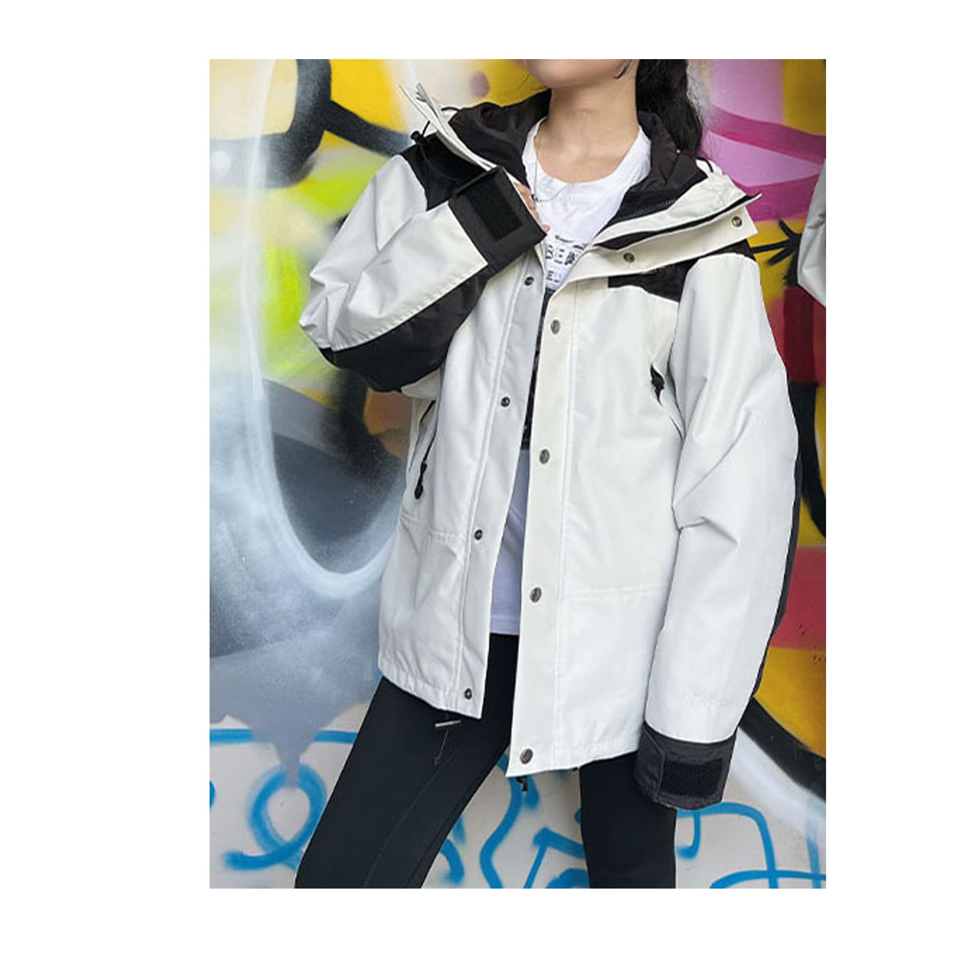 Legou Ropa para hombre, chaquetas de montañismo, al aire libre, para parejas, resistentes al viento, impermeables, Ejercito Verde, XS