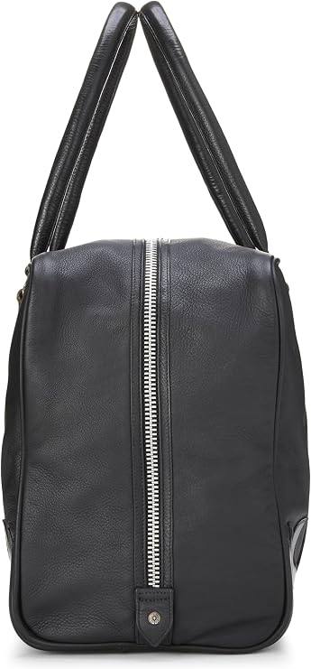 Pre-loved Black Leather Boston, Black