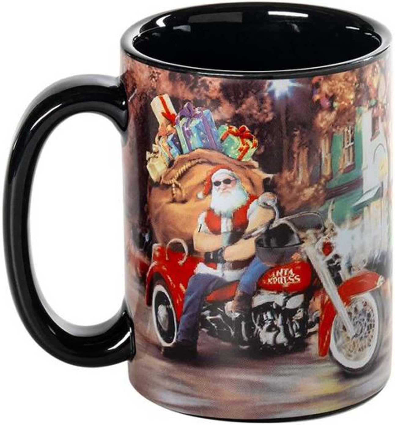 Harley-Davidson 2025 Biker Santa Ceramic Mug - Holiday Special Mug - 15 Oz.