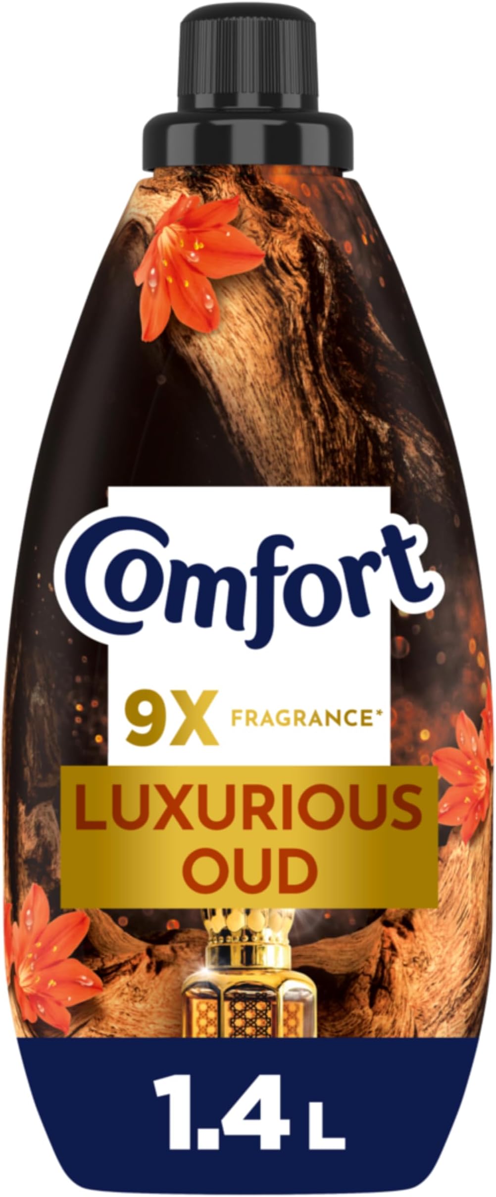 Concentrate Fabric Softener, Luxurious Oud, 1.4L, 9x Fragrance