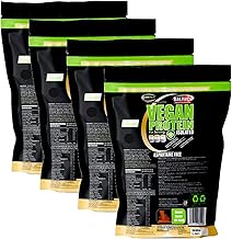 Hyper Vegan Protein 3 kg Vanilla – Protein Powder Without Sweeteners – Isolated Protein Powder Gluten Free – Vegan Protein Powder for Muscle Gain, Promotes Recovery