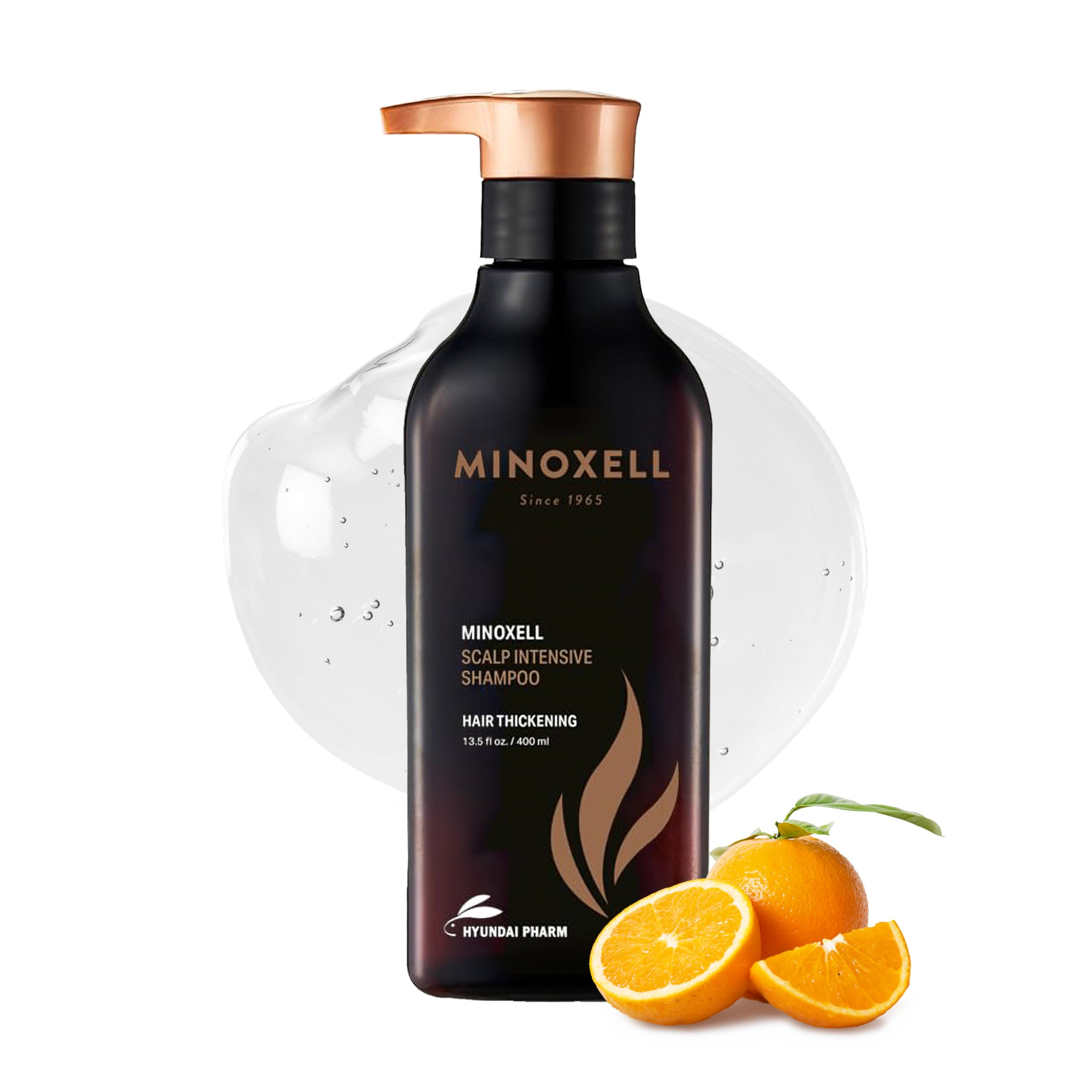 MINOXELL Scalp Intensive Shampoo with Biotin | Korean Shampoo for Hair Loss, Hair Regrowth, Thinning Hair, Volume Boost & Damage Repair (13.52 fl oz) | for hair growth, korean shampoo, Dandruff Control, Oily Roots, Hair loss, Volume Boost