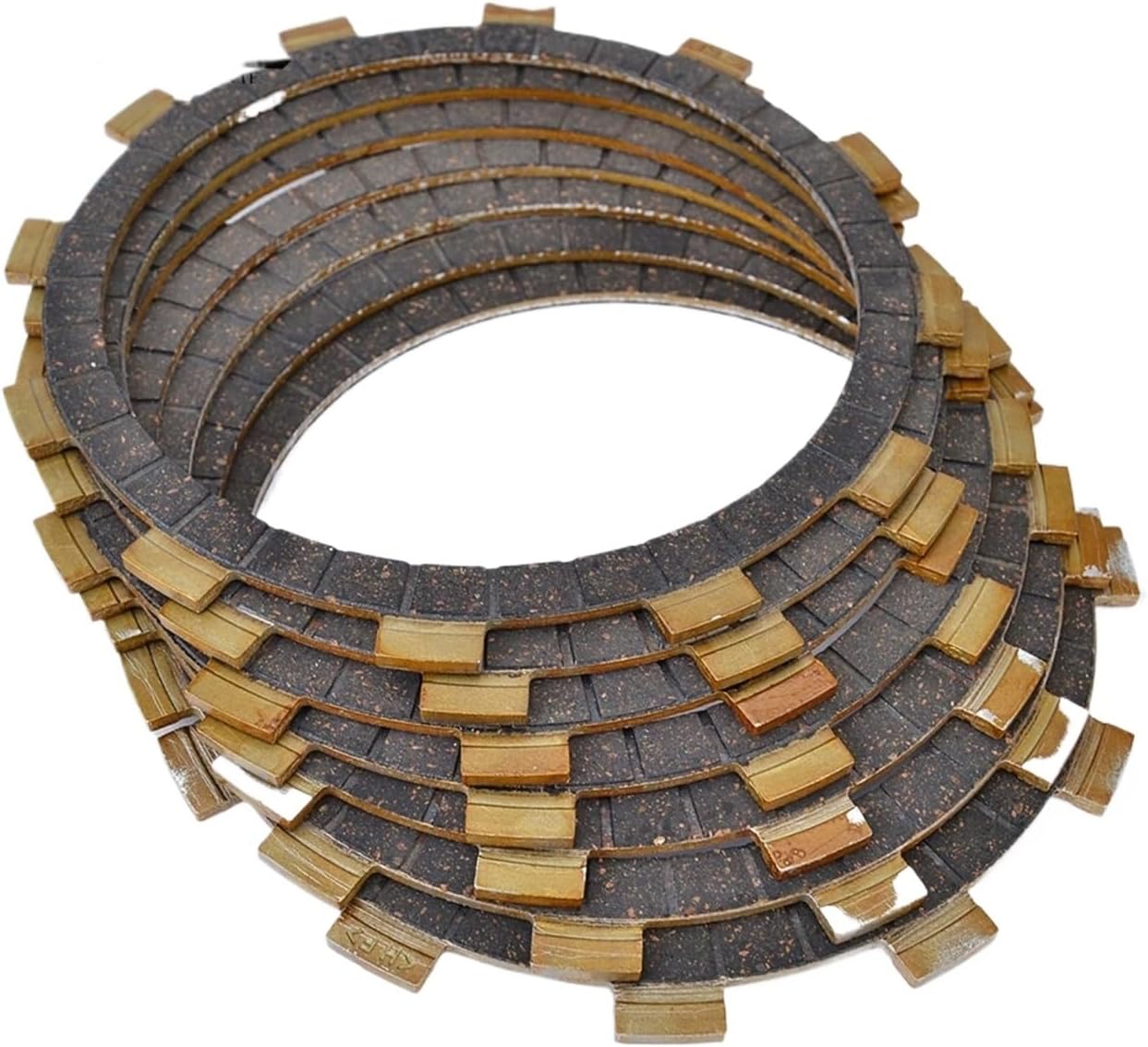Friction Clutch Plates Discs Compatible with Yamaha YFM400F Big Bear 400 4WD Hunter IRS Exploring Buckmaster YFM350FX Wolverine 350 4WD