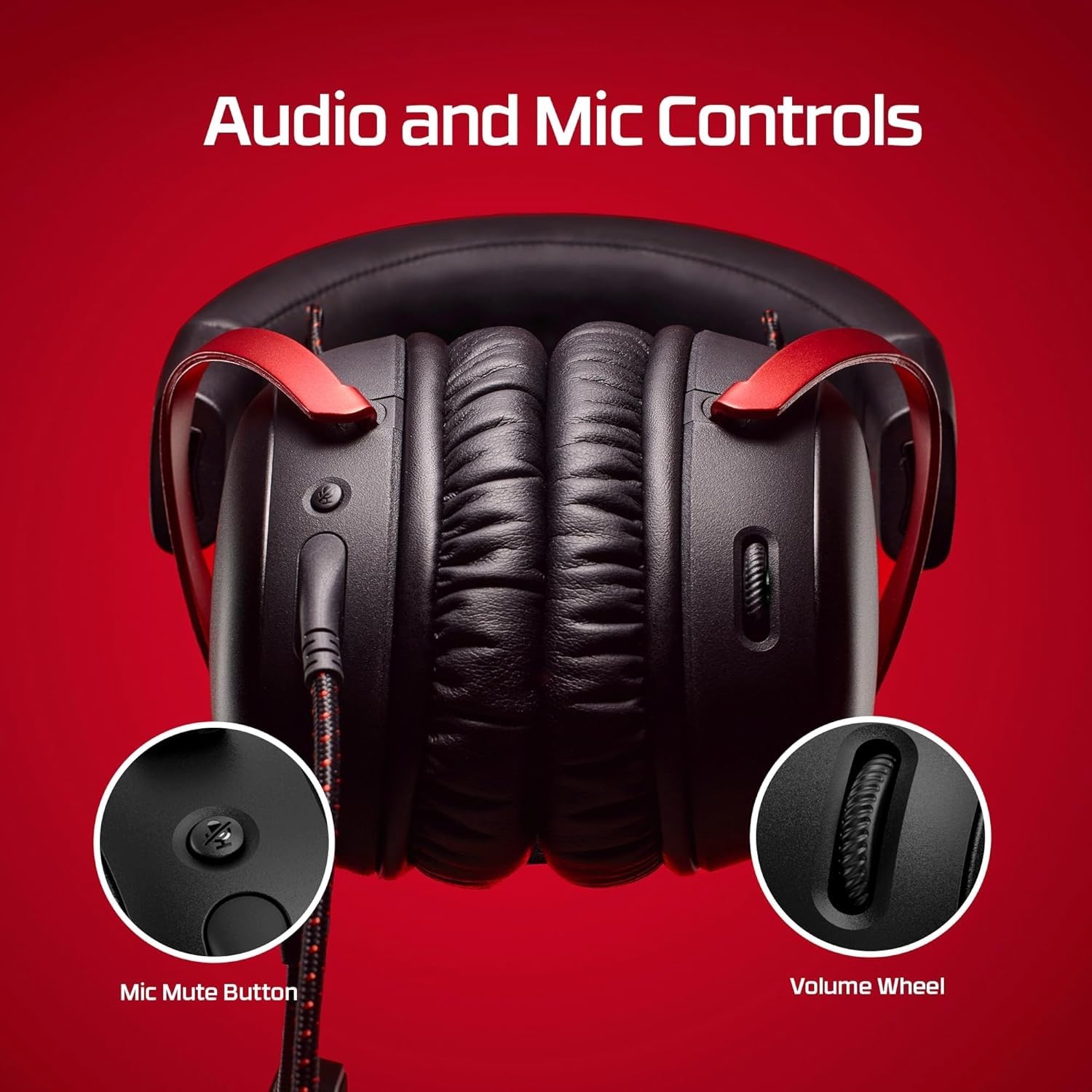 HyperX Cloud III – Casque de Gaming Filaire, PC, PS5, Xbox Series X|S, DTS, Mousse à mémoire de Forme, Microphone au Son cristallin de 10 mm, avec Suppression du Bruit, USB-C, USB-A, 3.5mm – Noir