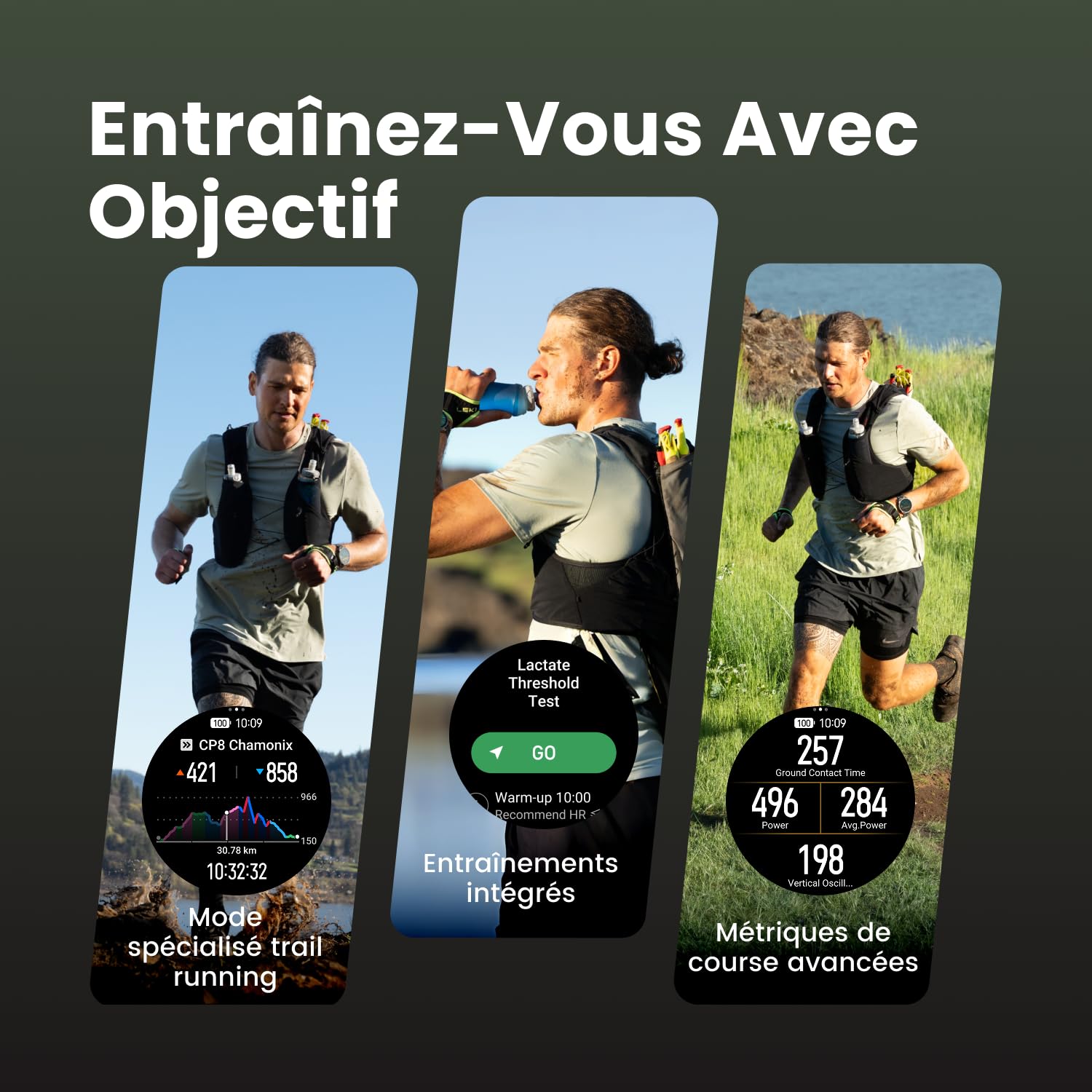 Amazfit Cheetah 2 Ultra Montre Connectée GPS 47 mm, Verre Saphir, Boîtier en Titane, Autonomie 30 Jours, Lampe Torche, Stockage de 64 Go, NFC, Cartes, +180 Modes Sportifs et HYROX, pour Android iPhone