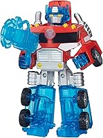 Vista 2 de Playskool Heroes, robots de rescate de Transformers, figura principal de Energize Optimus