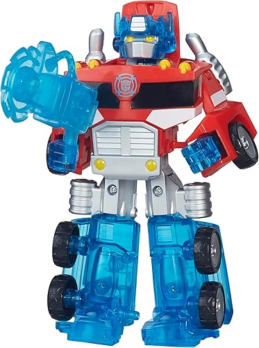 Miniatura 2 de Playskool Heroes robots de rescate de Transformers figura principal de Energize Optimus