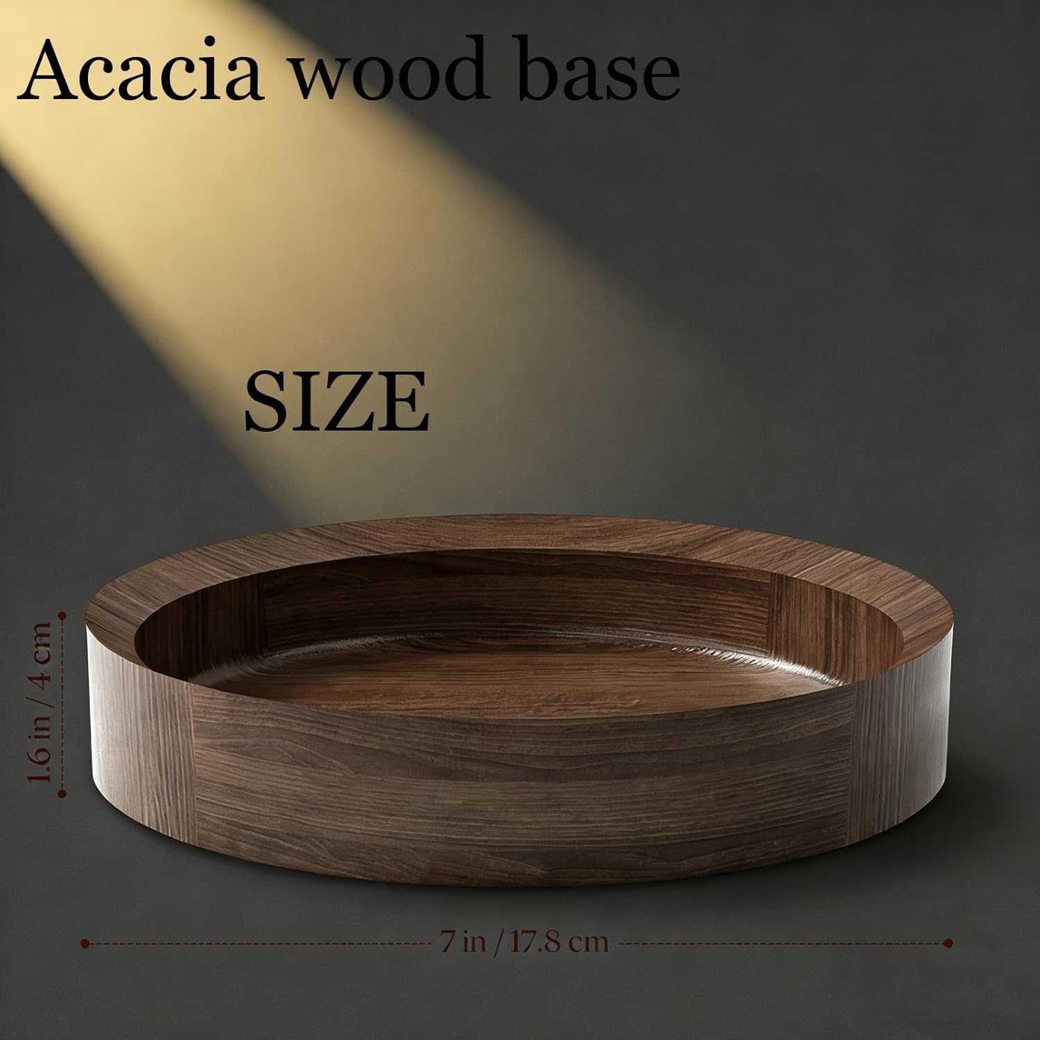 Extra Large Glass Salad Bowl Set -Hosting Essentials Salad Serving Bowl With Acacia Wood Base And Serving Utensils -Dinner Party Must Haves For All Occasions (1 Set)