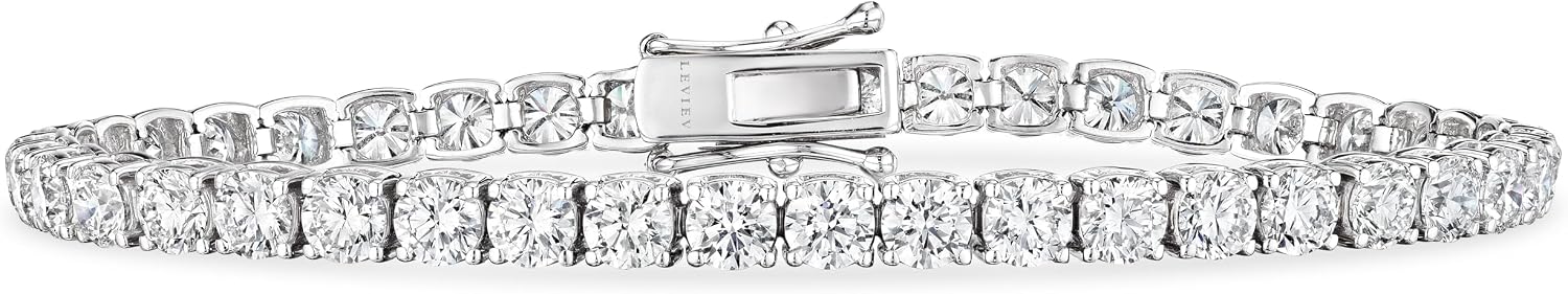 Leviev Terrain 10.20 Carat Round Cut Diamond Tennis Bracelet