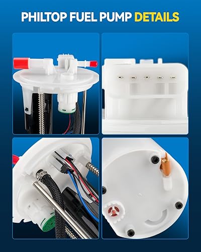 Miniatura 162 de PHILTOP Electric Fuel Pump Assembly Fits For Chevrolet S10 1985-1991, GMC S15 1985-1990, GMC Sonoma 1991, GMC Syclone 1991, SP06B1H