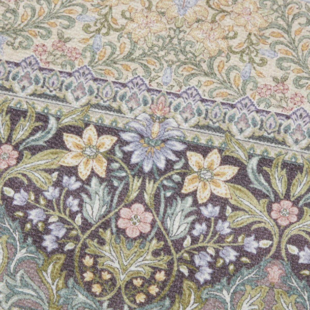 大津毛織洗える軽量やわらかカーペット ＜長方形＞　ラベンダー 大津毛織 洗える 軽量 あたたかい 吸湿発熱ホットテックス