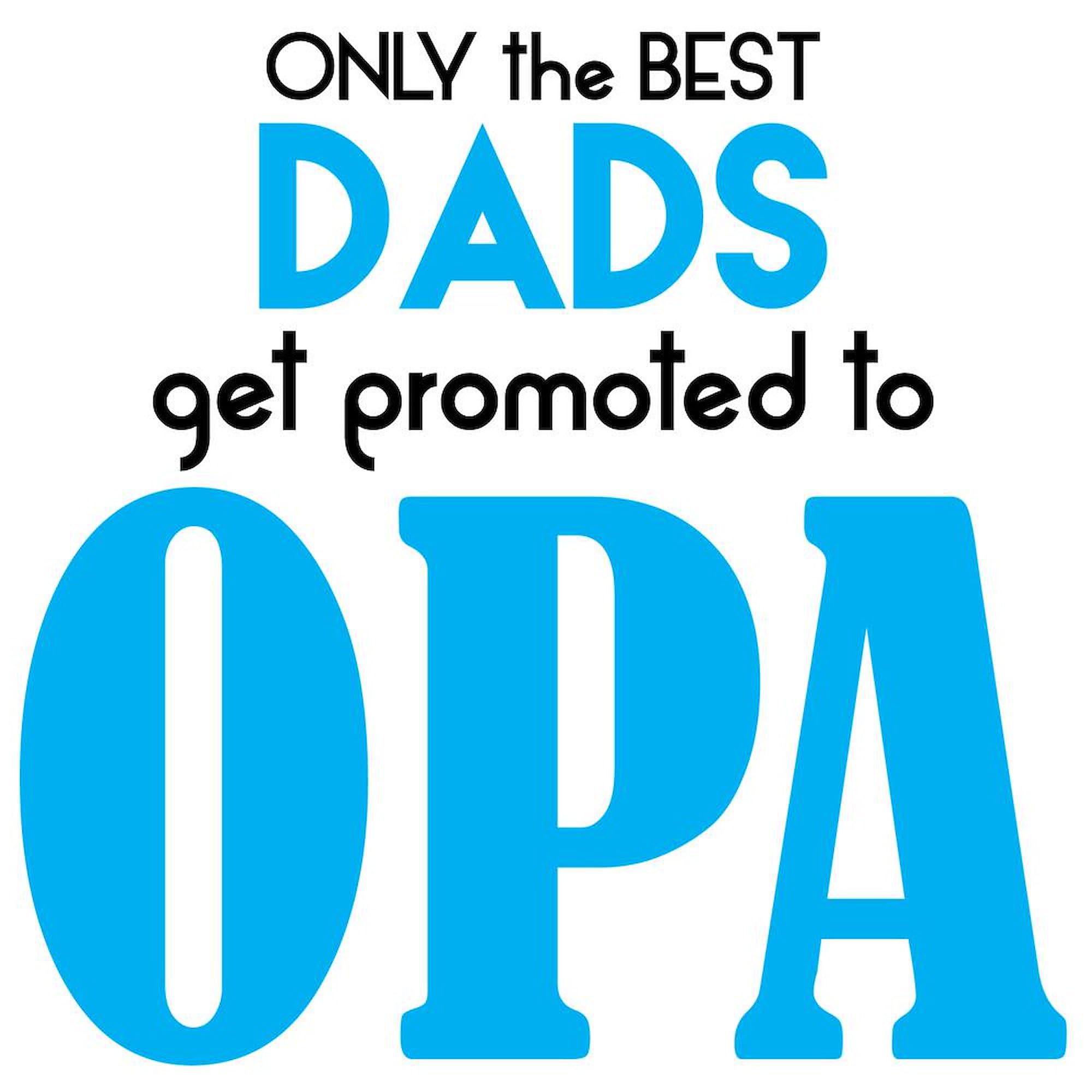 CafePress BEST DADS GET PROMOTED TO OPA Mugs 11 oz (325 ml) Ceramic Coffee Mug
