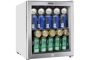 Whynter BR-062WS Mini Fridge for Bedroom with Lock and Key
