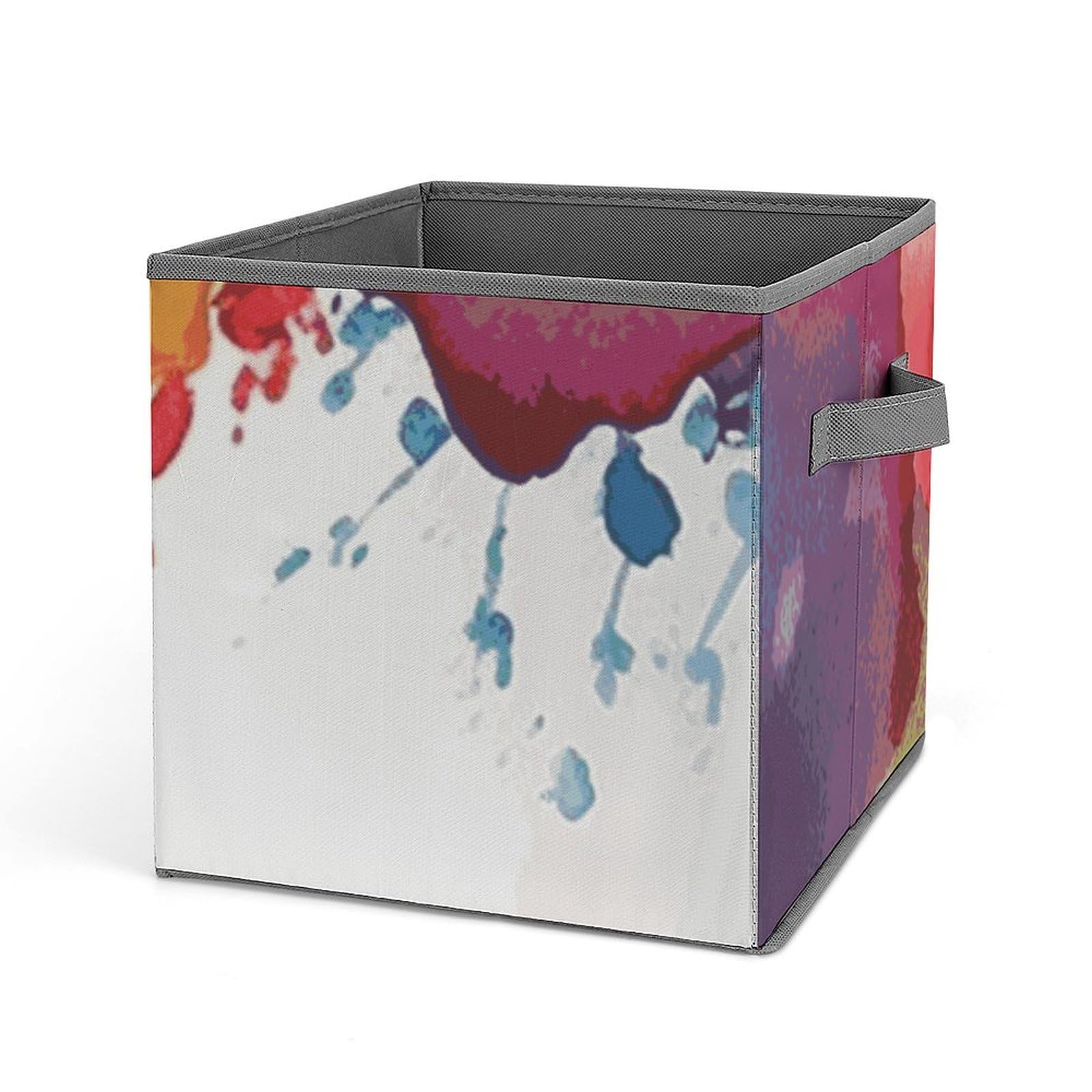 Sacs de rangement pliables aquarelle pour organiser la chambre d'enfant