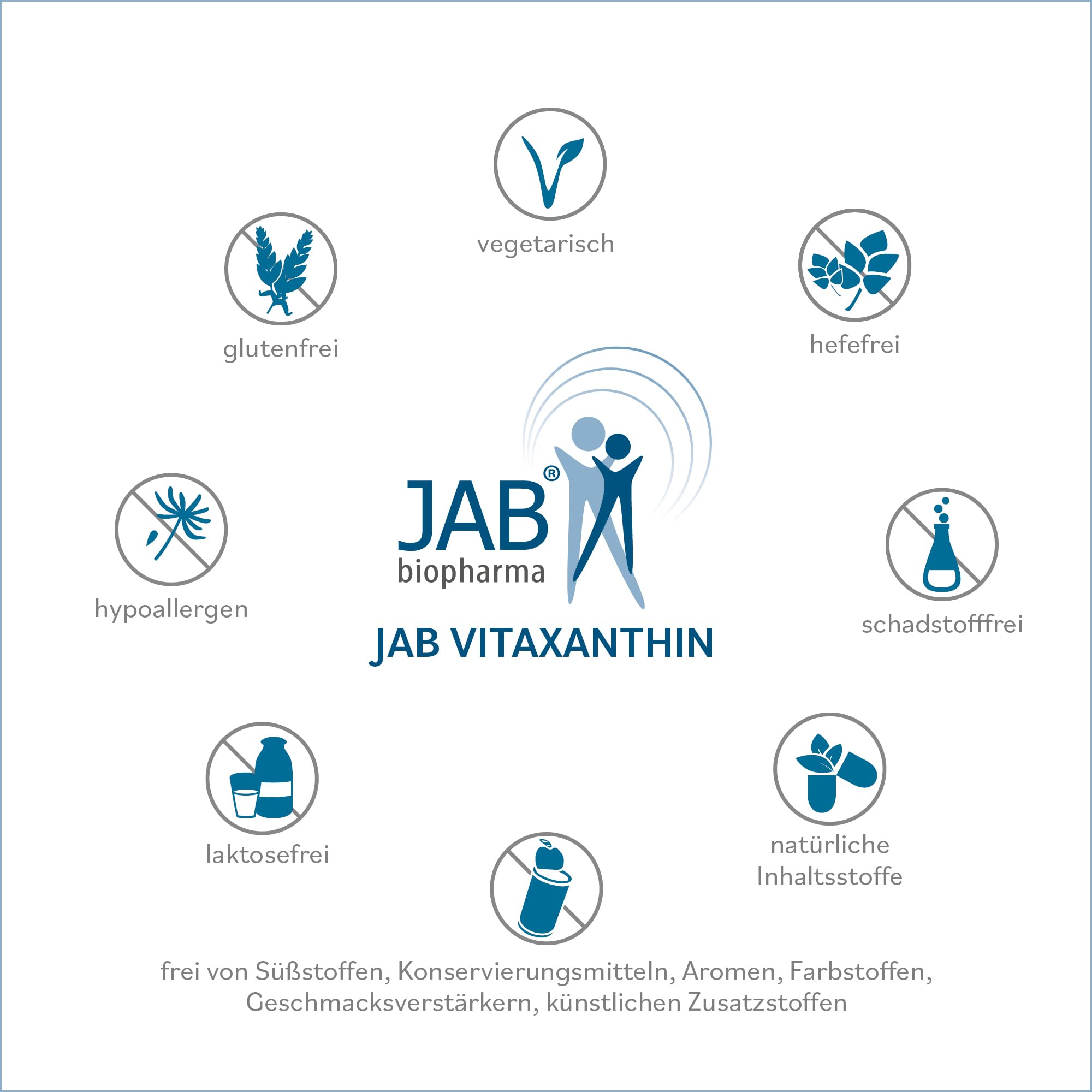 JAB Vitaxanthin - Mikronährstoff-Komplex - 240 vegetarische Kapseln