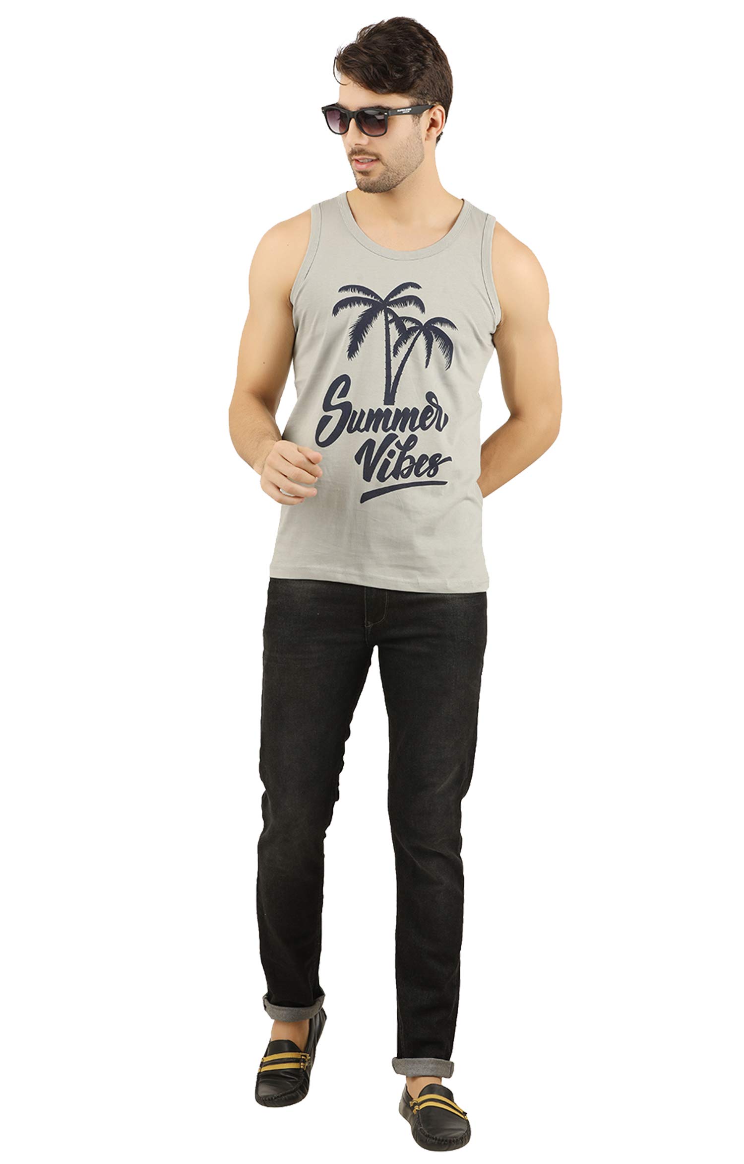 the archer Men's Cotton Stylish Printed Vest-picture-15