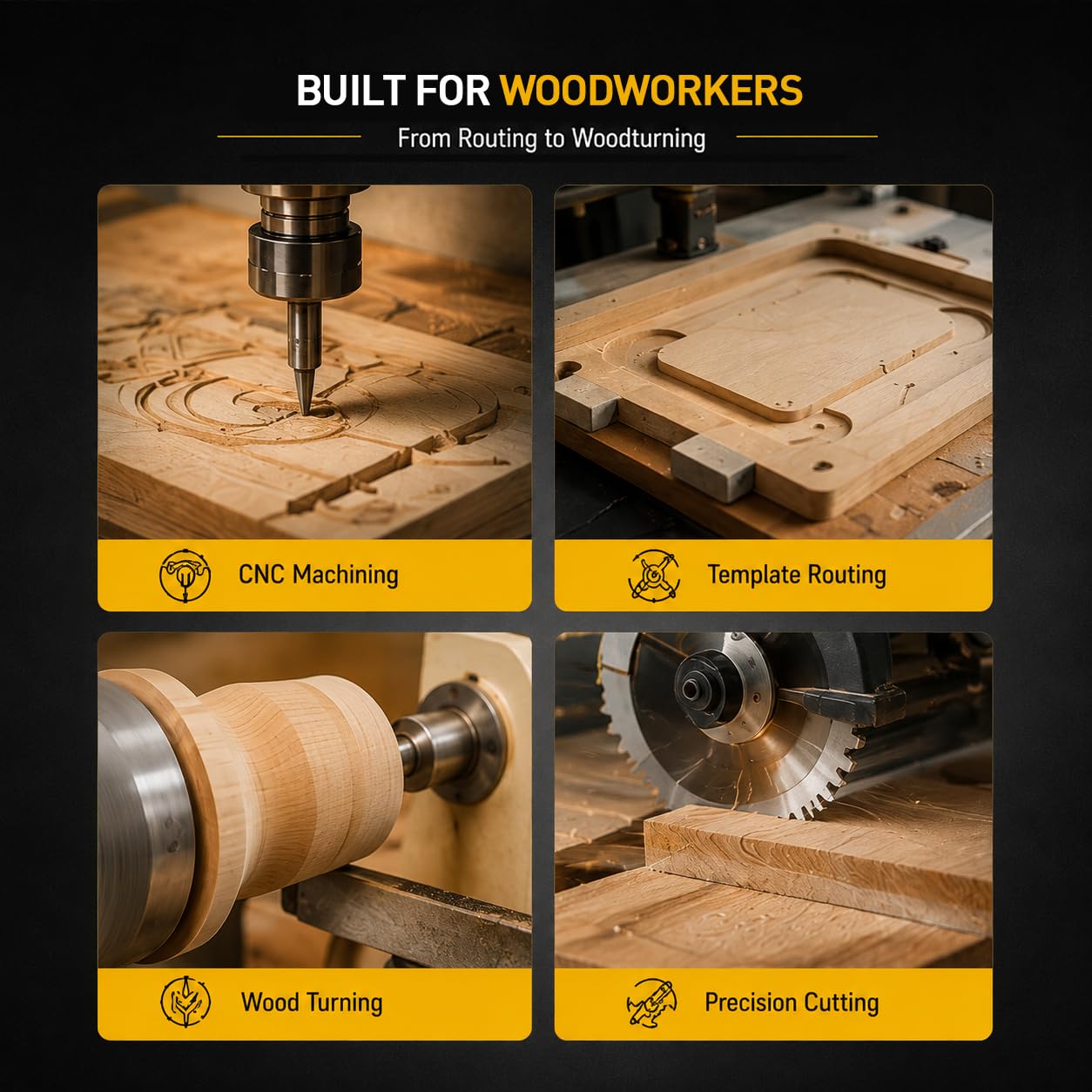 LLPT Cinta Doble Cara Carpintería CNC 100MM x 33M | Extraíble, Sin Residuos, Fuerte Adhesión, Cinta CNC