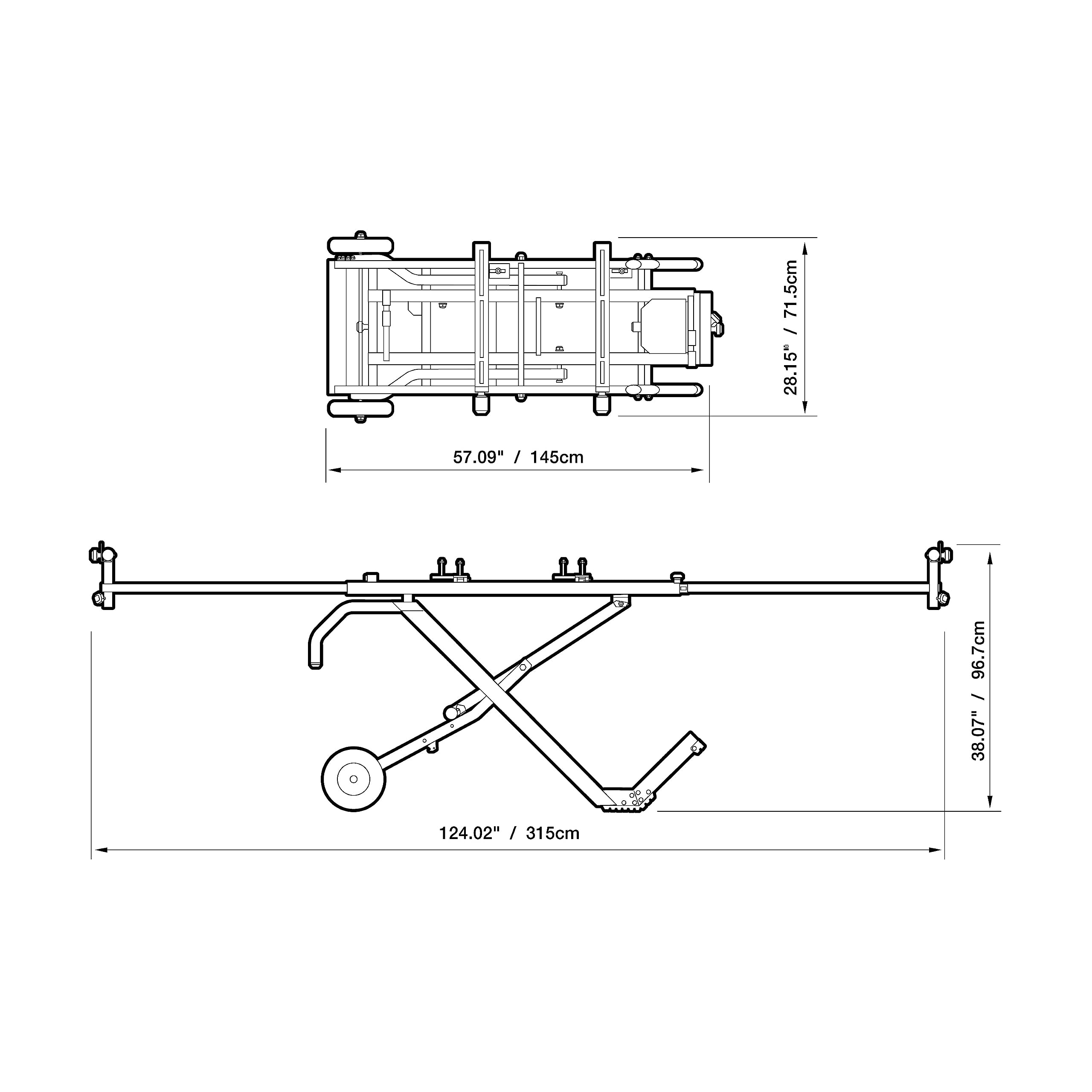 ToughBuilt, TB-S600 Soporte universal para sierra de inglete Quickset