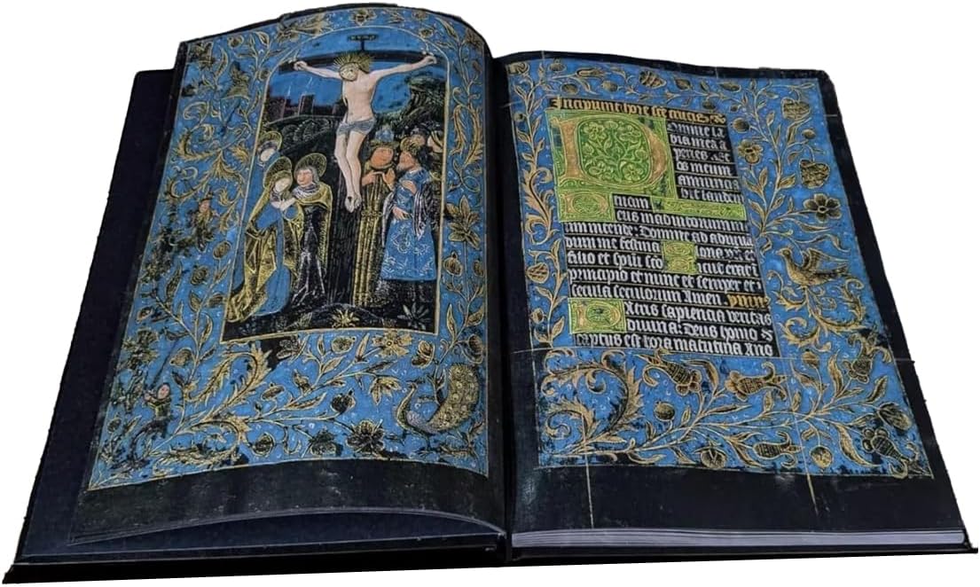 The Black Hours 1475 Faithful Reproduction Deluxe Leatherbound Facsimile