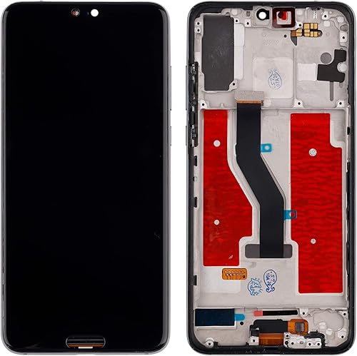 Miniatura 2 de TFT compatible con Huawei P20 Pro (negro con marco), pantalla LCD táctil + herramientas