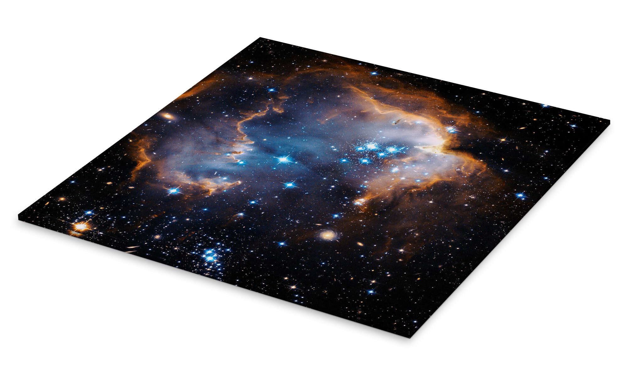 Posterlounge Geburt eines Sterns in NGC 602 Acrylglasbild