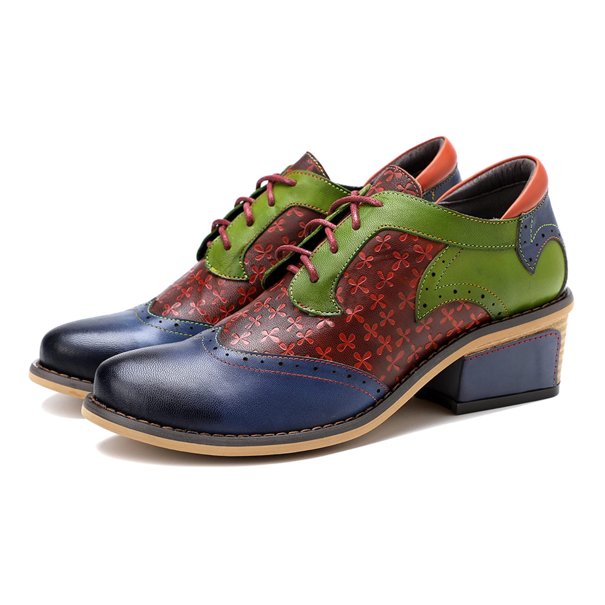 Women's Handmade Lambskin Oxford Loafers