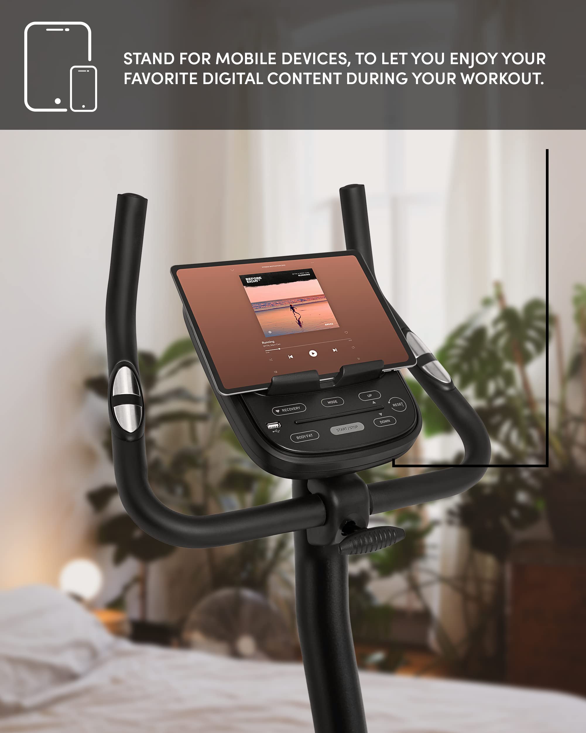 Zipro Heimtrainer Fahrrad Flame, Ergometer Fitnessbikes, Magnetisches Fahrradtrainer, Ergometer Fahrrad bis 150kg, Indoor Bike, Trainingsfahrrad für zuhause, Fahrradergometer Kabelgebunden