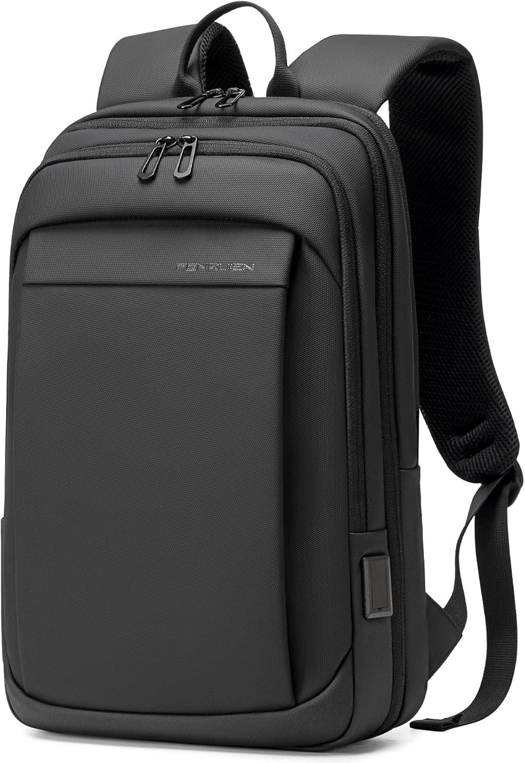 FENRUIEN 12L-22L Business Laptop Backpack Smart Backpack Water-Resistant fit 15.6 Inch Travel Durable Laptop Backpack with USB Charging Port (Expandable)