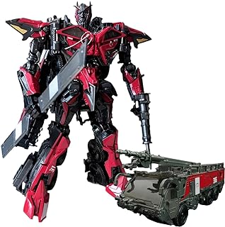 JIGFLY Transforming Toys Movie Dark of The Moon Sentinel Prime Action Figure a Descendant of Primus,The Former Leader of Autobots Robot Toy Gift KO Version