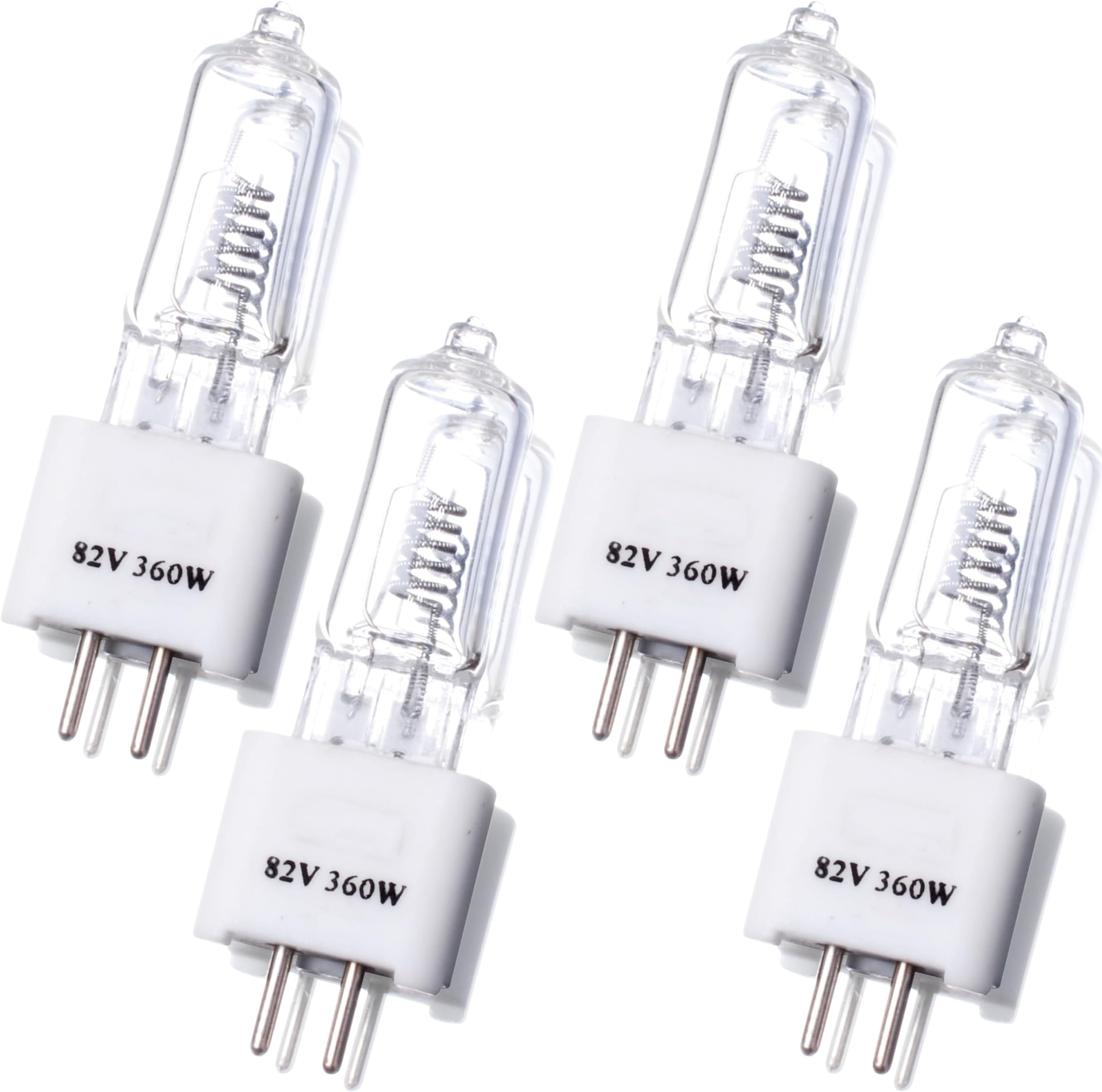 EYB 82V 360W Projector Bulb 4 Pack by Wadoy RSE-57 Compatible with Apollo 15000 15002 15009 A1004 A1005 AL1004 AL1005 Overhead Projector Bi-Pin Based Stage & T3.5 Bulb