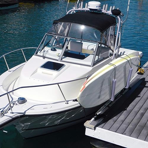 Miniatura 6 de Magma Productos, R10-626 Estante de Almacenamiento KayakSUP Barco Montado, Acero Inoxidable Pulido